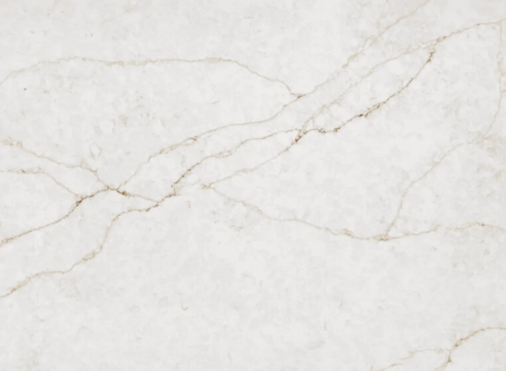 Closeup image of Stratus Quartz Ethereal White Quartz countertop slab