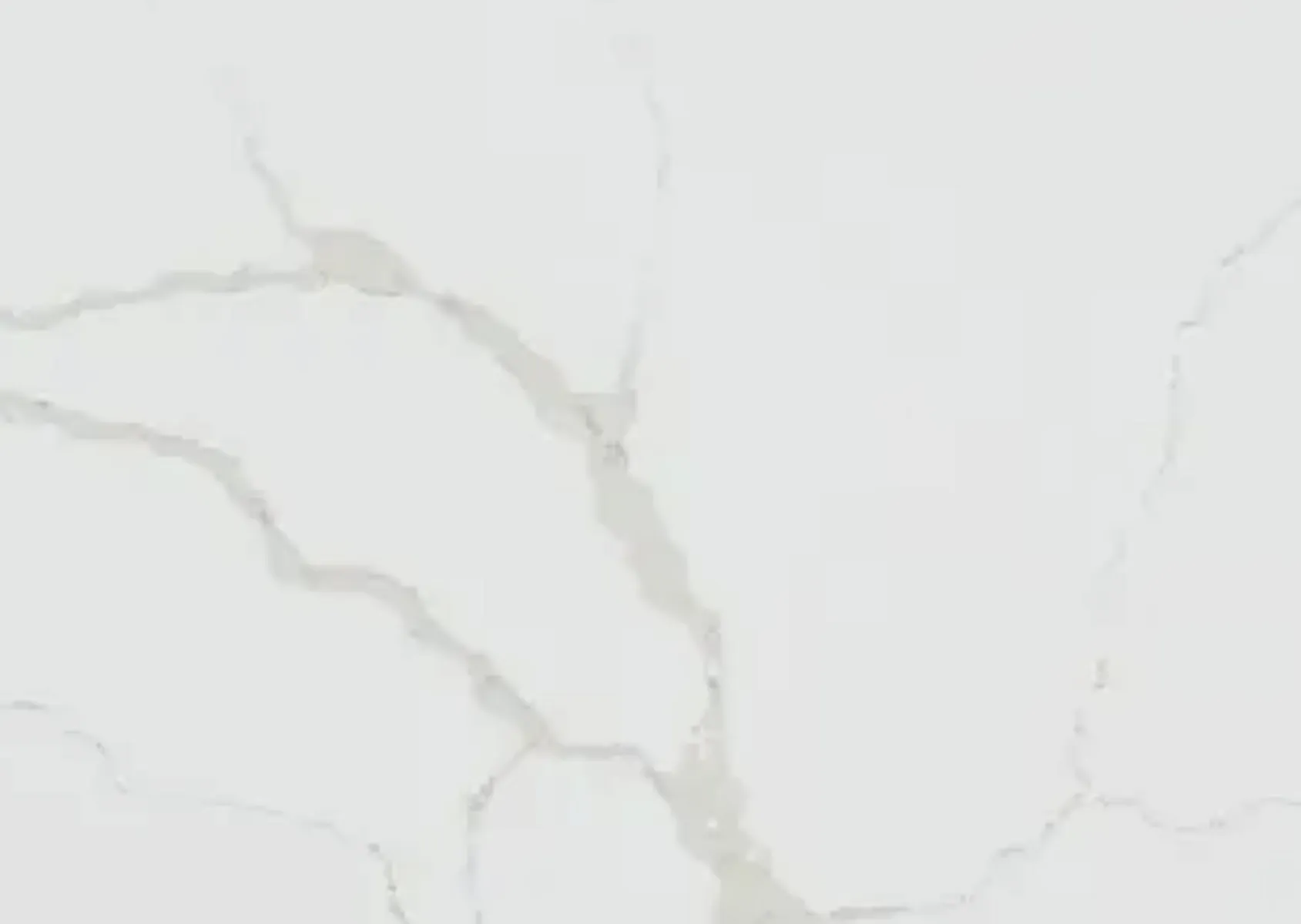 Closeup image of Della Terra Ripieno White Quartz countertop slab