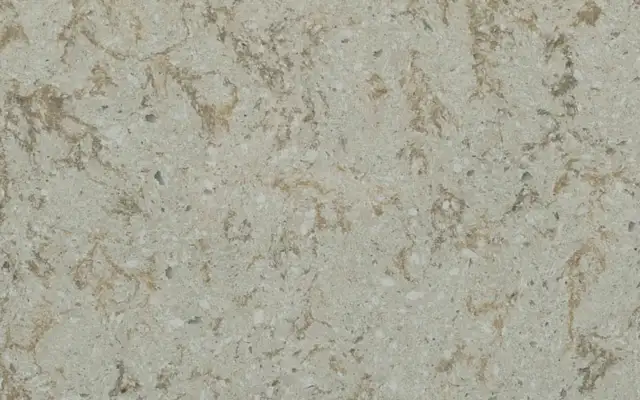 Closeup image of Vicostone Florence Gold Cream Quartz countertop slab