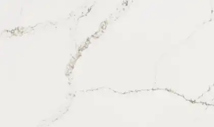 Stratus Quartz - Calacatta Lumiere | Quartz Remnant Partial Slab (Material Only) | Polished Finish Available | 3.0cm Thickness Options Remnant Stone