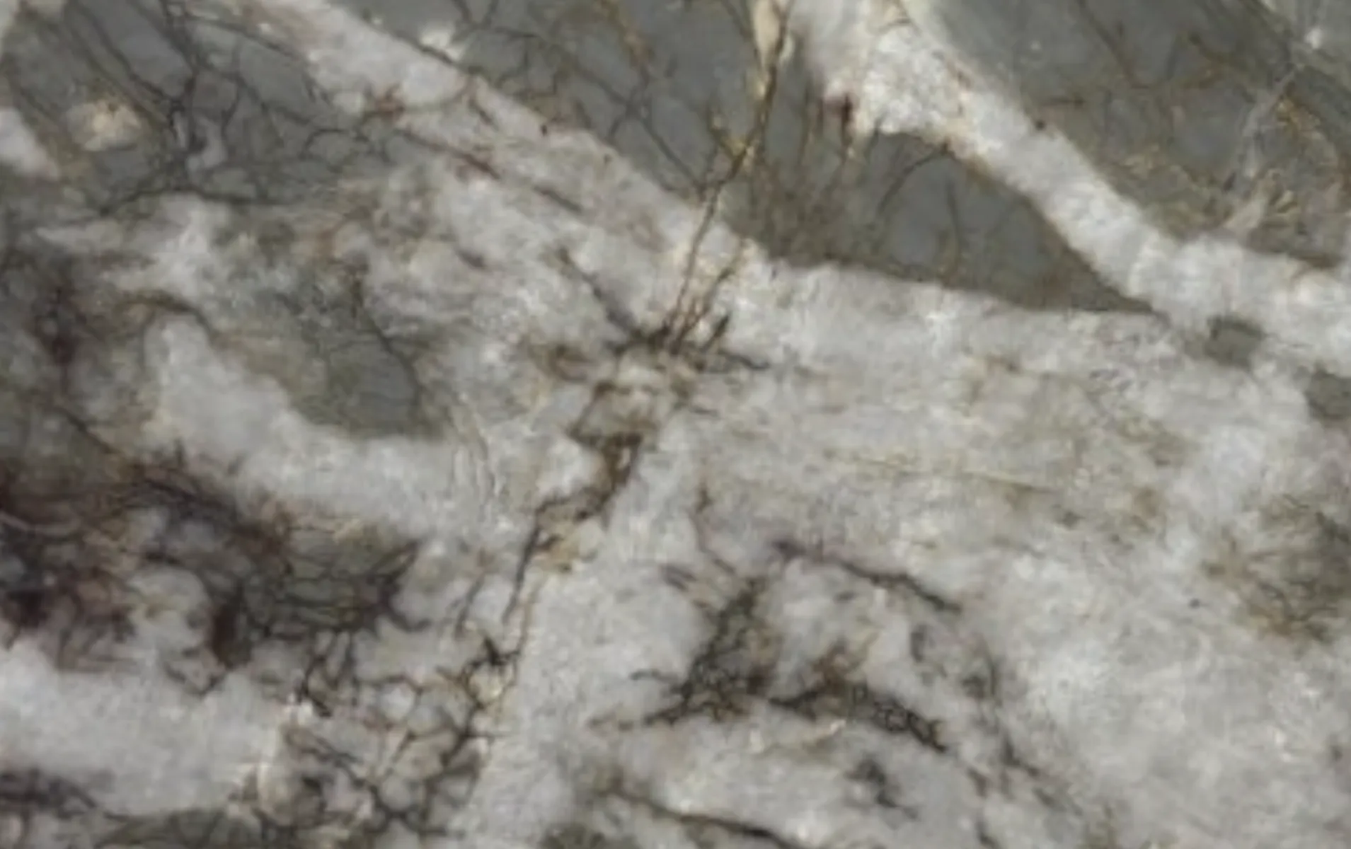 Closeup image of Nordic Crystal Grey Quartzite countertop slab