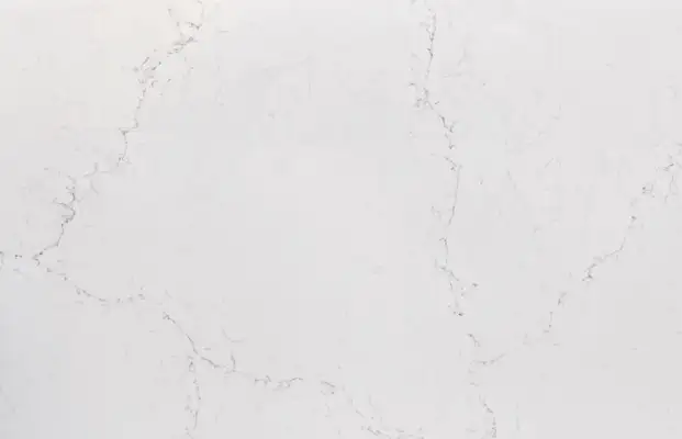Image of Stratus Quartz Magnifico White Quartz countertop slab