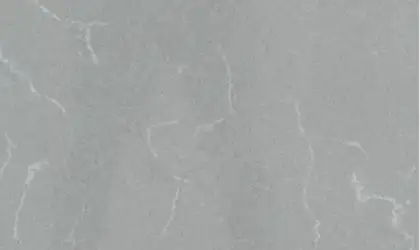 Closeup image of Vicostone Grey Savoie Grey Quartz countertop slab Stone Countertop