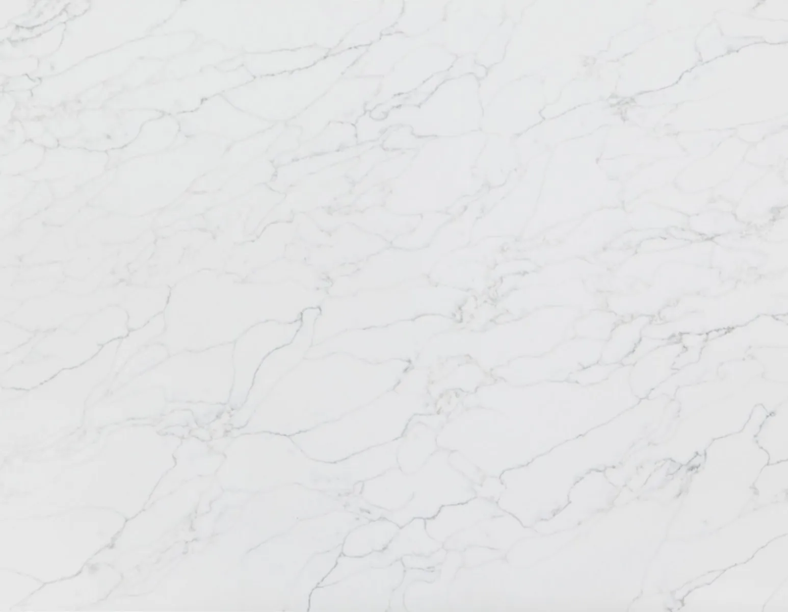 Closeup image of Byzantine White Quartz countertop slab