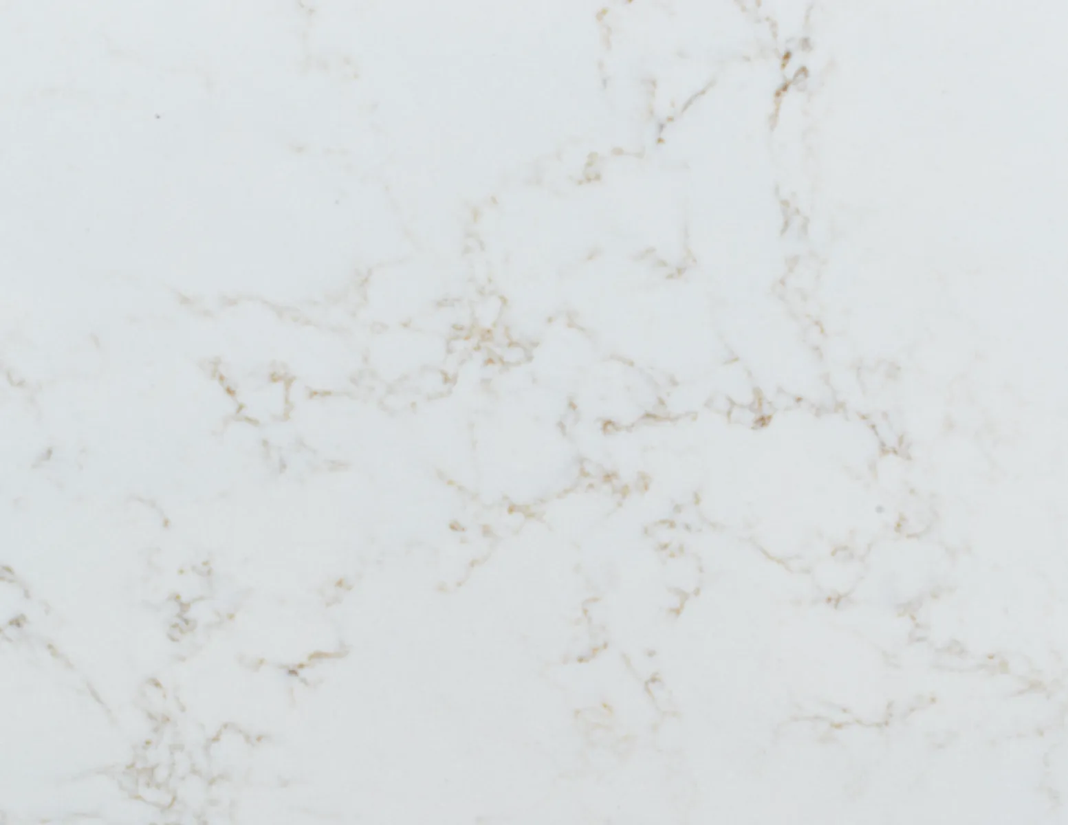 Closeup image of Vicostone Aspen White Quartz countertop slab