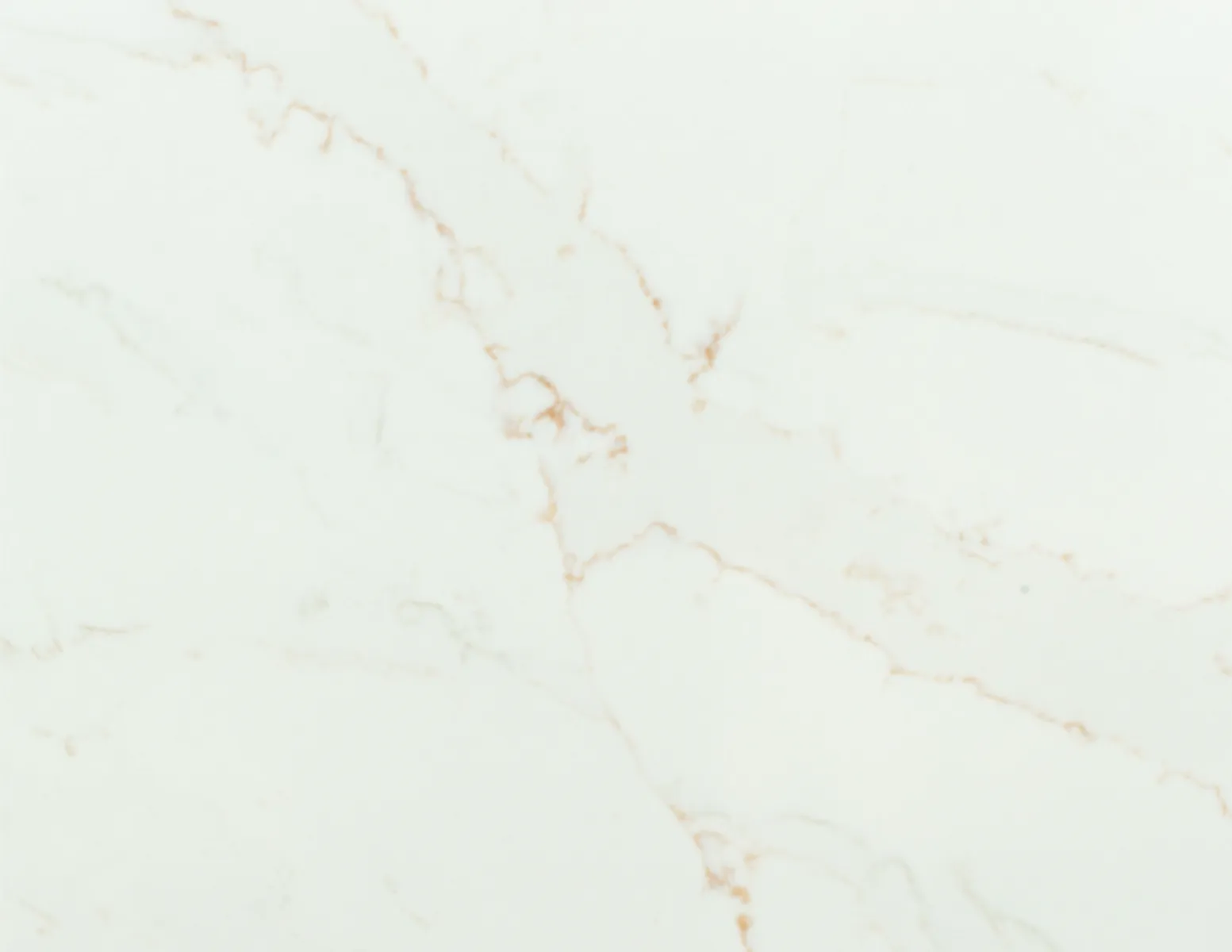 Closeup image of Vicostone Calacatta Caldia White Quartz countertop slab