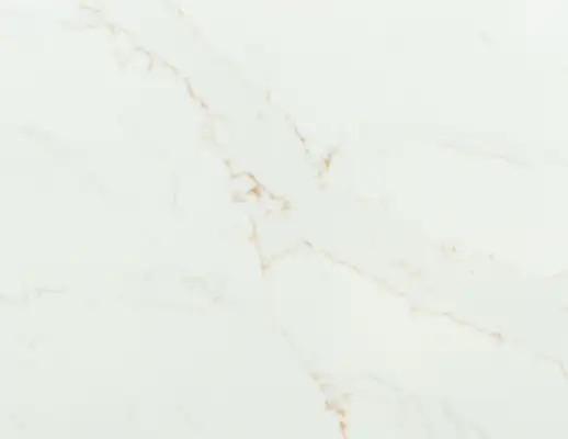 Closeup image of Vicostone Calacatta Caldia White Quartz countertop slab