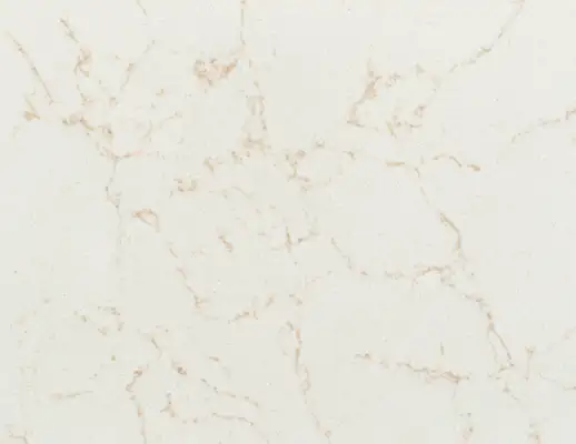 Closeup image of Vicostone Denali Cream Quartz countertop slab