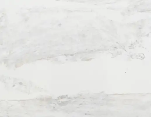 Closeup image of Vicostone Luna Plena White Quartz countertop slab