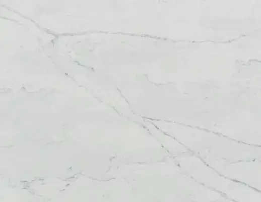Closeup image of Vicostone Marino White Quartz countertop slab