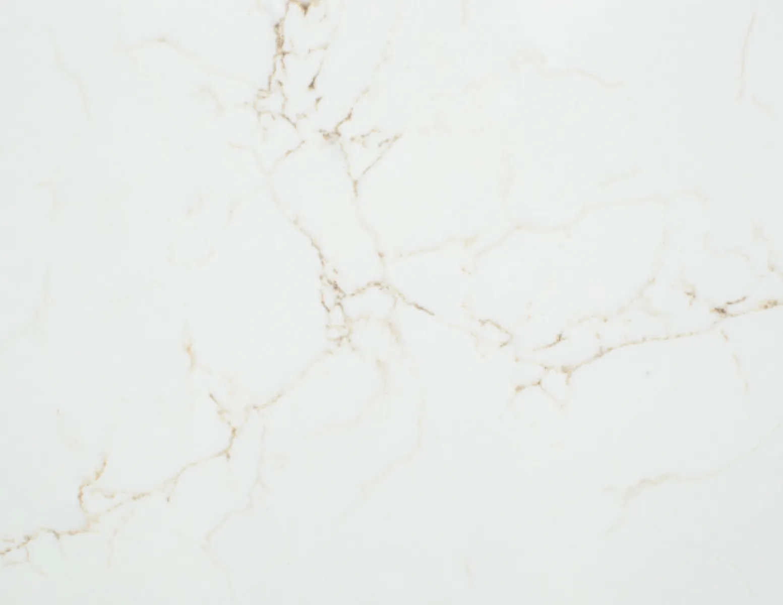 Closeup image of Vicostone Misterio Gold White Quartz countertop slab