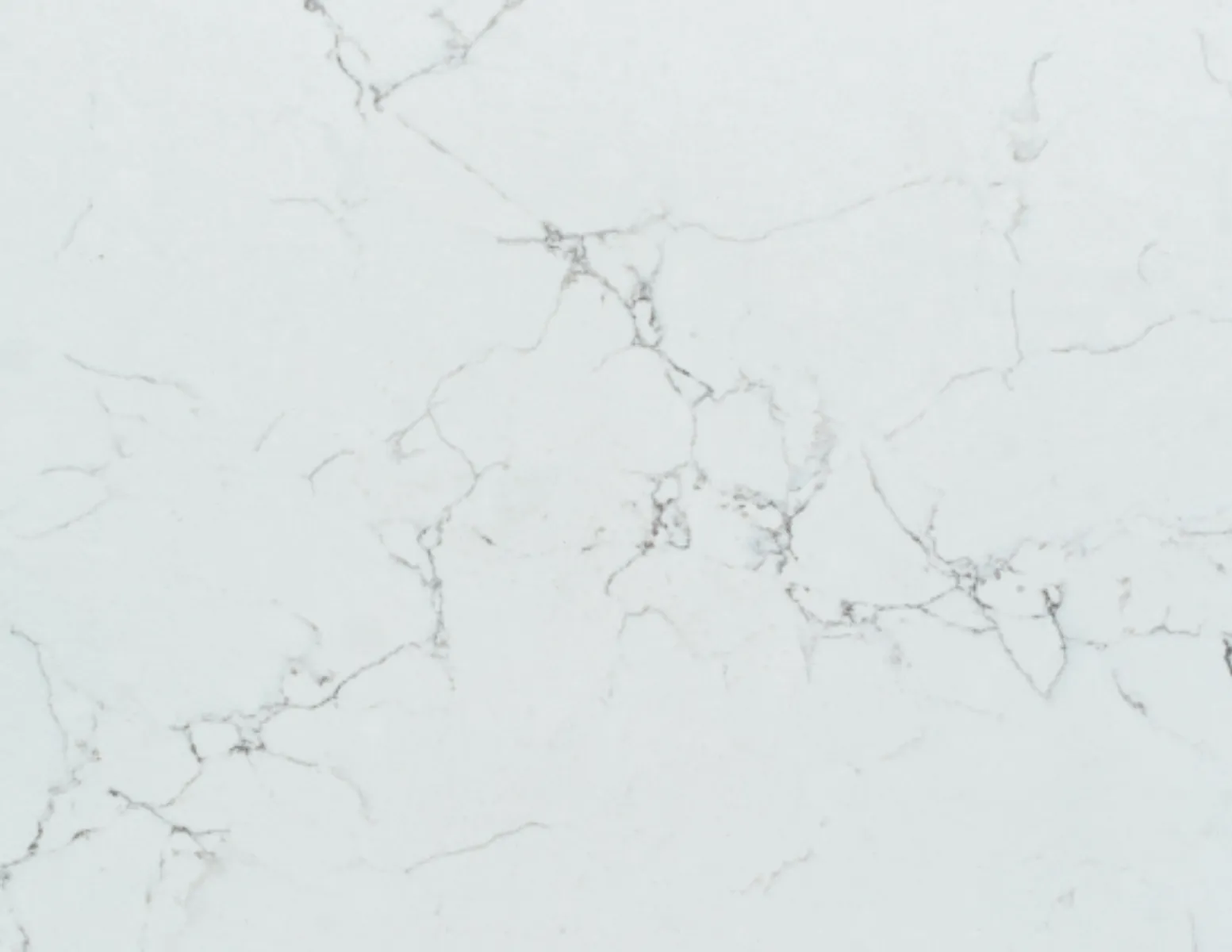 Closeup image of Vicostone Misterio White Quartz countertop slab