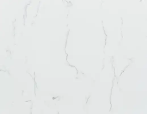 Closeup image of Vicostone Ventisca White Quartz countertop slab