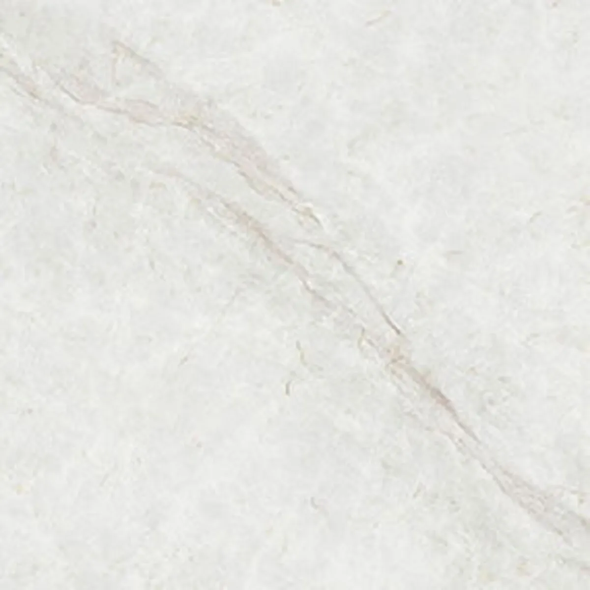 Closeup image of Q Quartz Ivoritaj Brushed White Quartz countertop slab