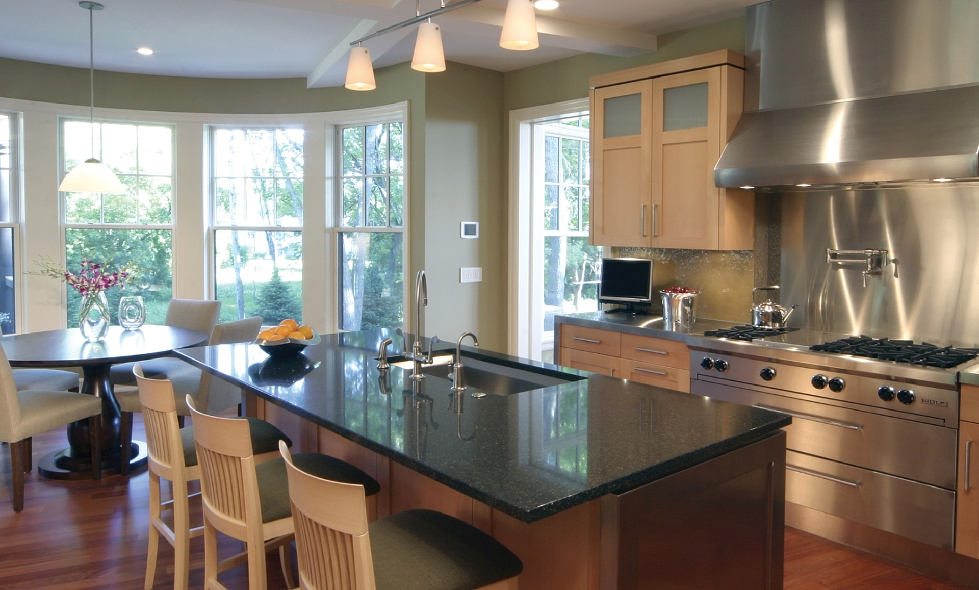Additional image of Cambria Caerphilly Green Quartz countertops