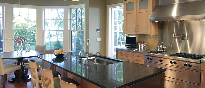 Additional image of Cambria Caerphilly Green Quartz countertops