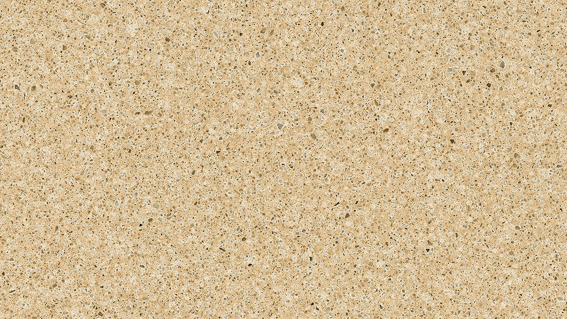 Closeup image of Cambria Coswell Cream Quartz countertop slab