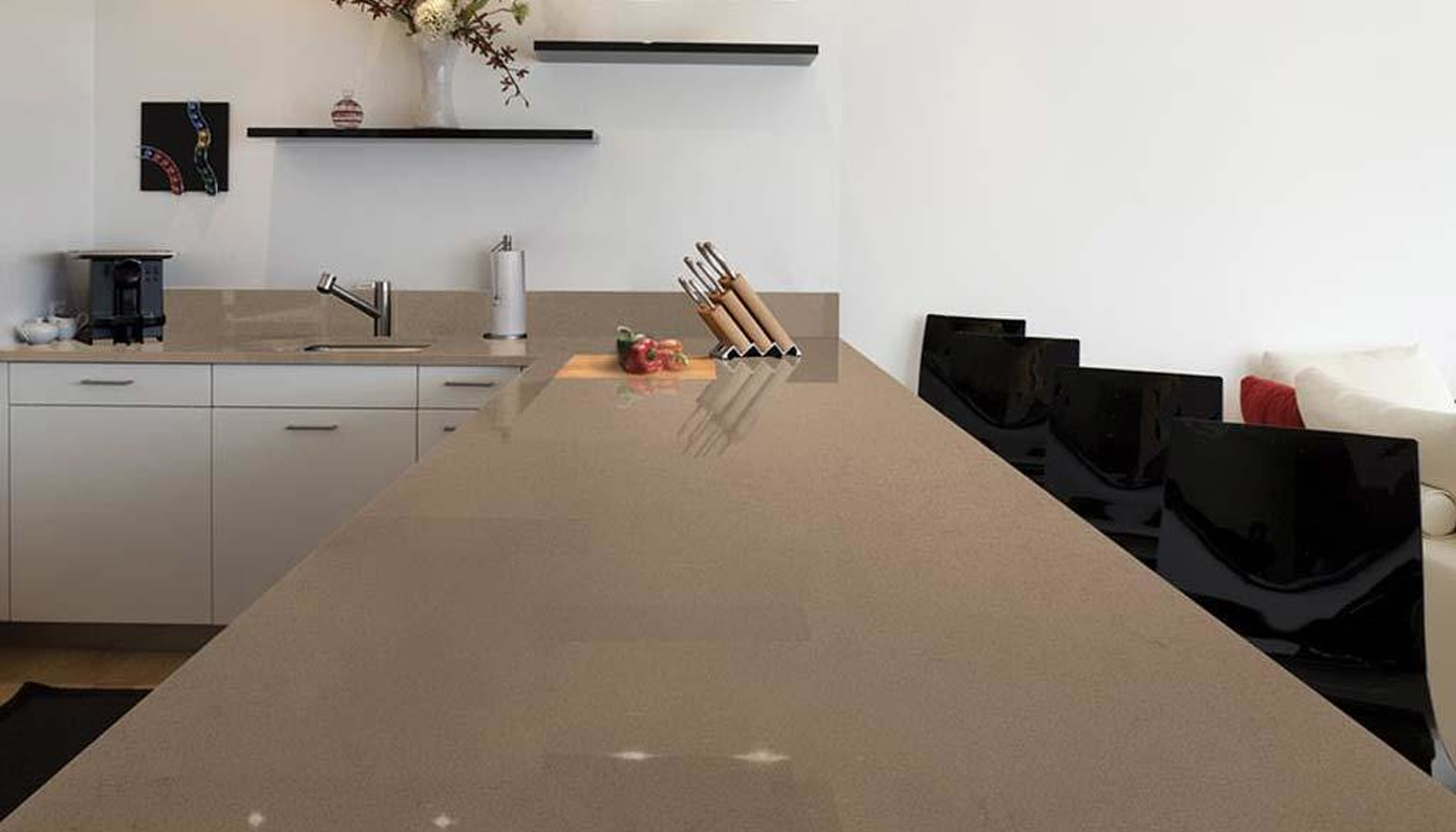 Additional image of Cambria Ramsey Quartz countertops