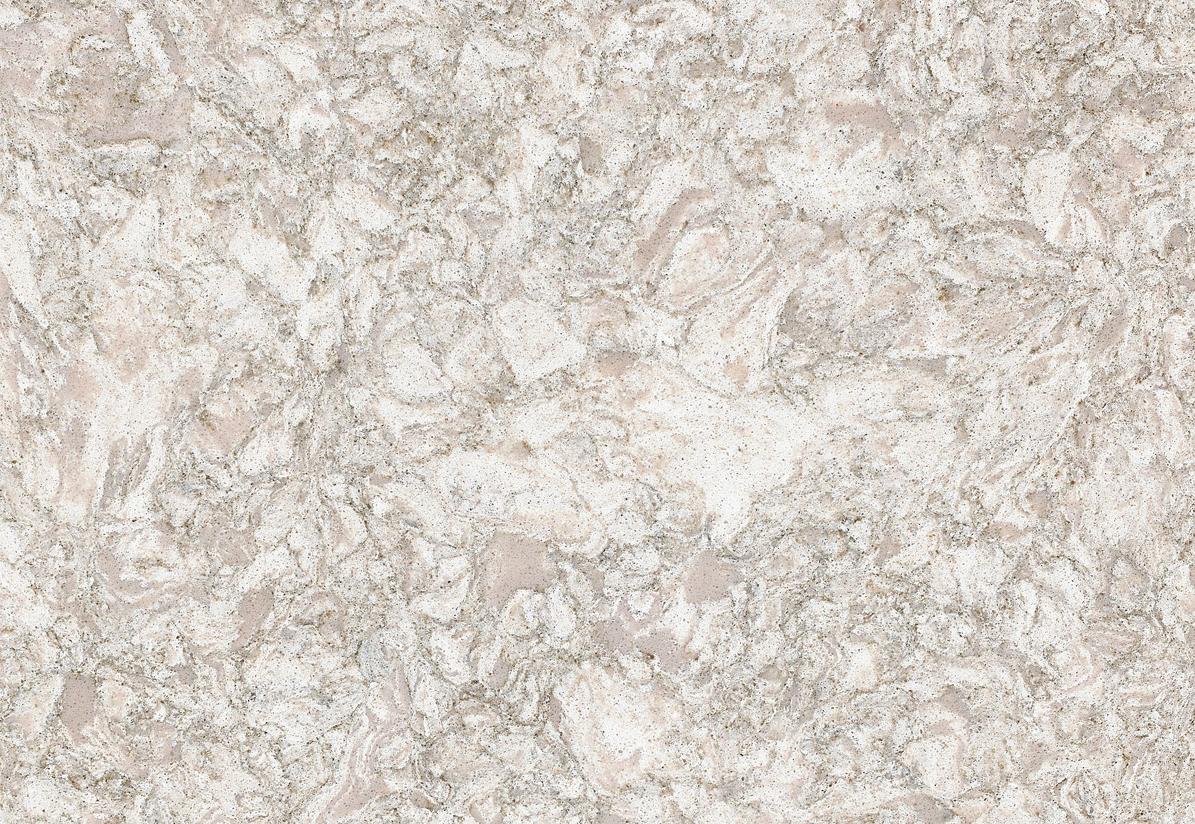 Closeup image of Cambria Chatsworth Quartz countertop slab