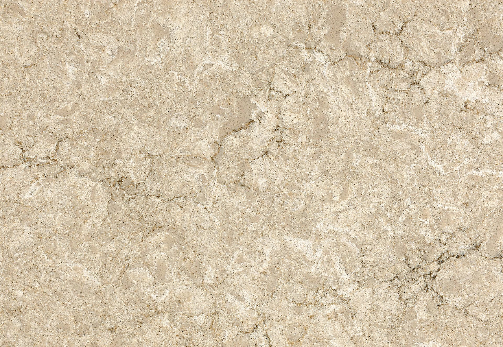 Closeup image of Cambria Copeland Quartz countertop slab