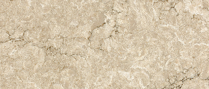 Closeup image of Cambria Copeland Quartz countertop slab