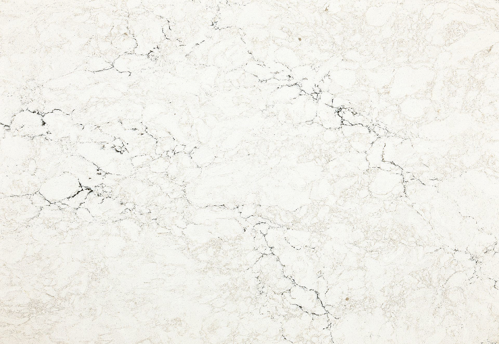 Closeup image of Cambria Dovestone Quartz countertop slab