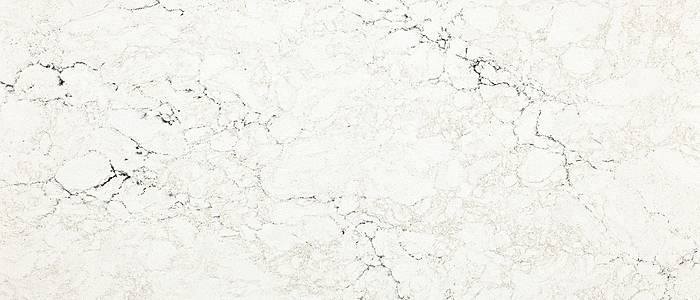 Closeup image of Cambria Dovestone Quartz countertop slab