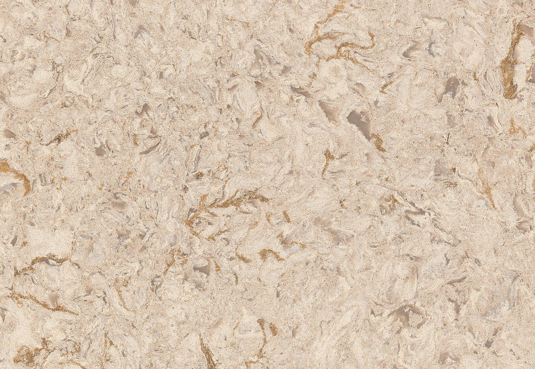 Closeup image of Cambria Hawkridge Quartz countertop slab