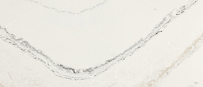 Closeup image of Cambria Lakedale Quartz countertop slab
