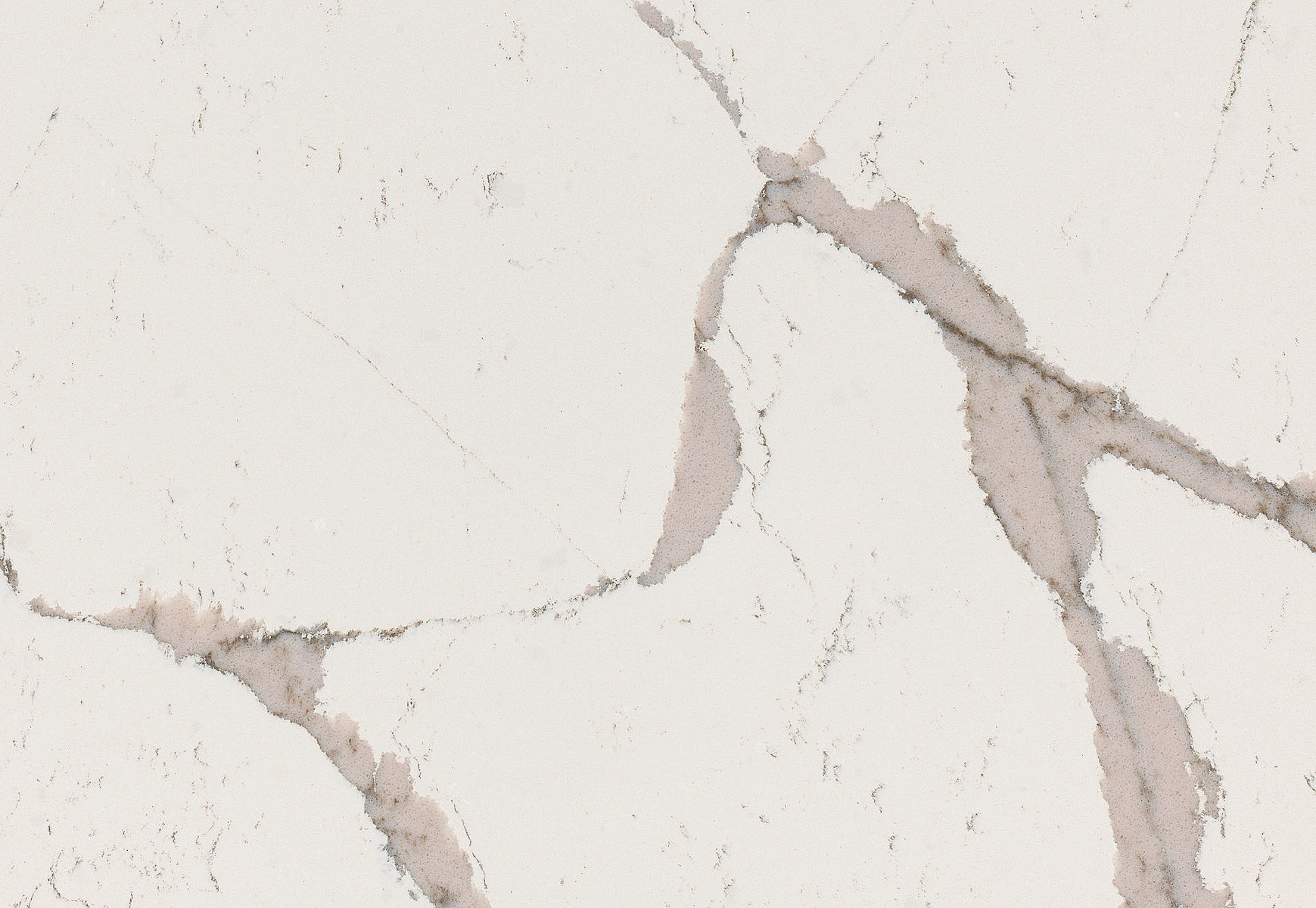 Closeup image of Cambria Nadenbrook Quartz countertop slab