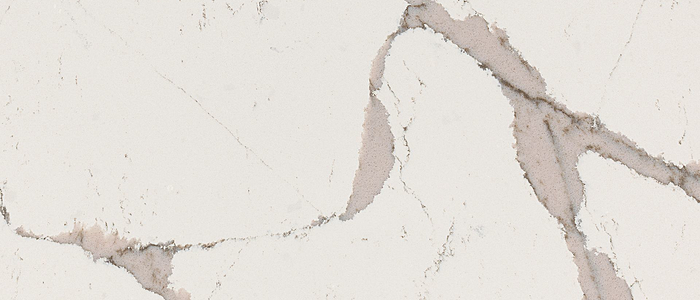 Closeup image of Cambria Nadenbrook Quartz countertop slab