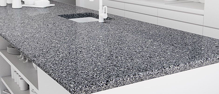 Additional image of Cambria Talbot Gray Quartz countertops