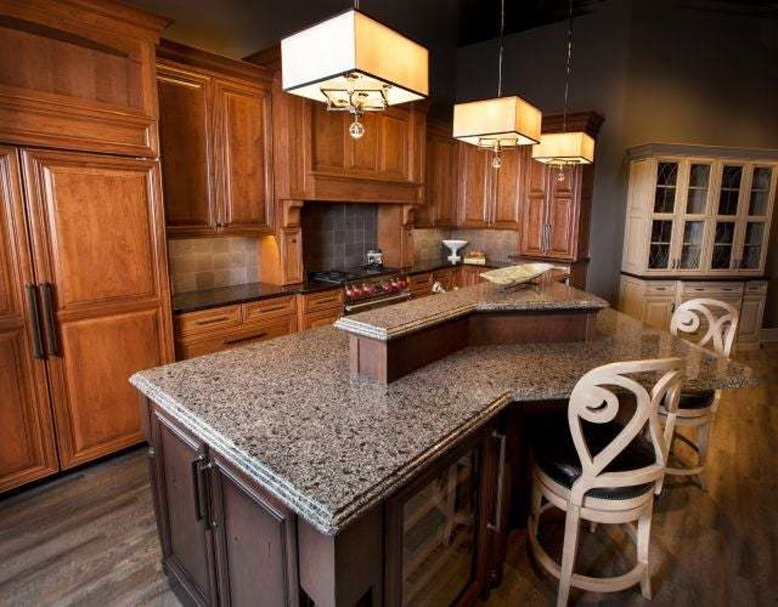Additional image of Cambria Talbot Gray Quartz countertops
