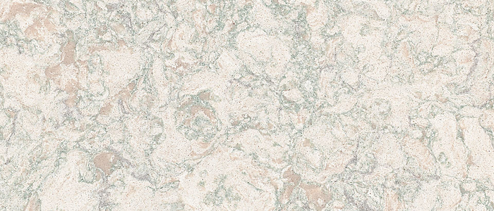 Closeup image of Cambria Trafalgar Quartz countertop slab