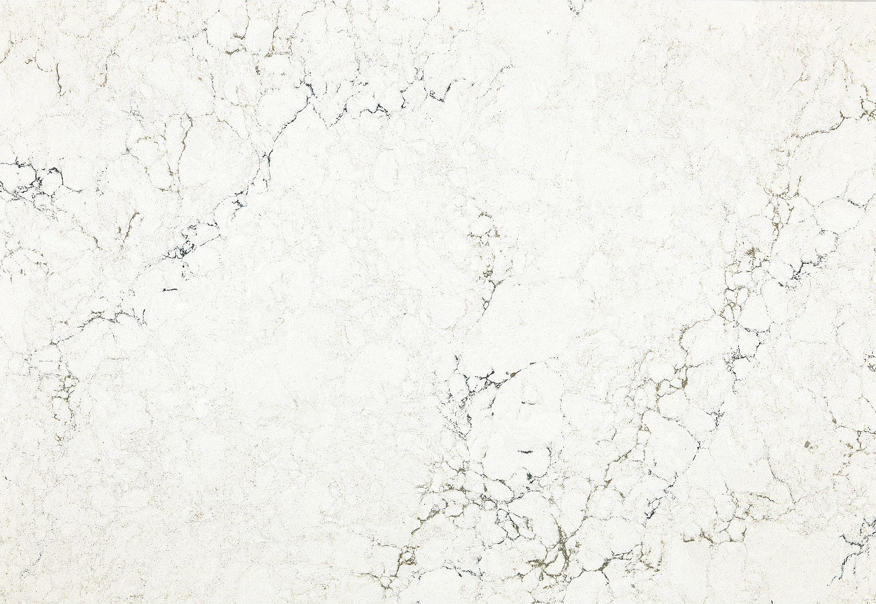 Closeup image of Cambria Whitendale Quartz countertop slab
