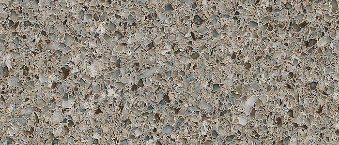 Closeup image of Q Quartz Alpine White Quartz countertop slab