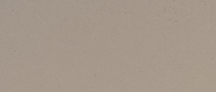 Closeup image of Q Quartz Fossil Taupe Quartz countertop slab