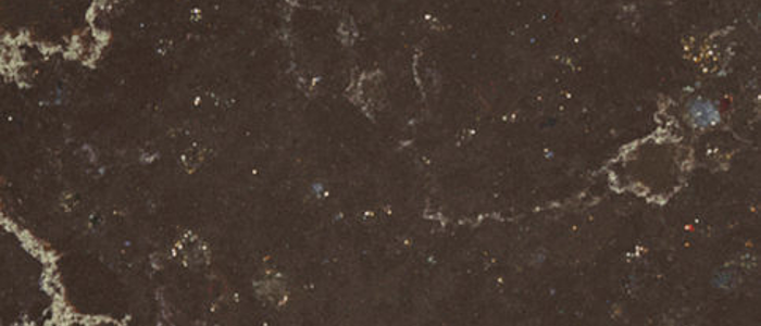 Closeup image of Silestone Eternal Emperador Quartz countertop slab