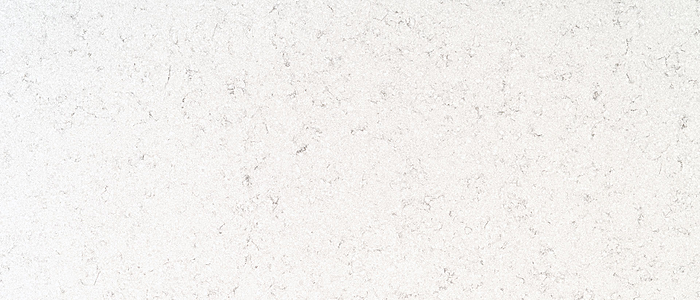 Closeup image of Q Quartz Carrara Iris Quartz countertop slab