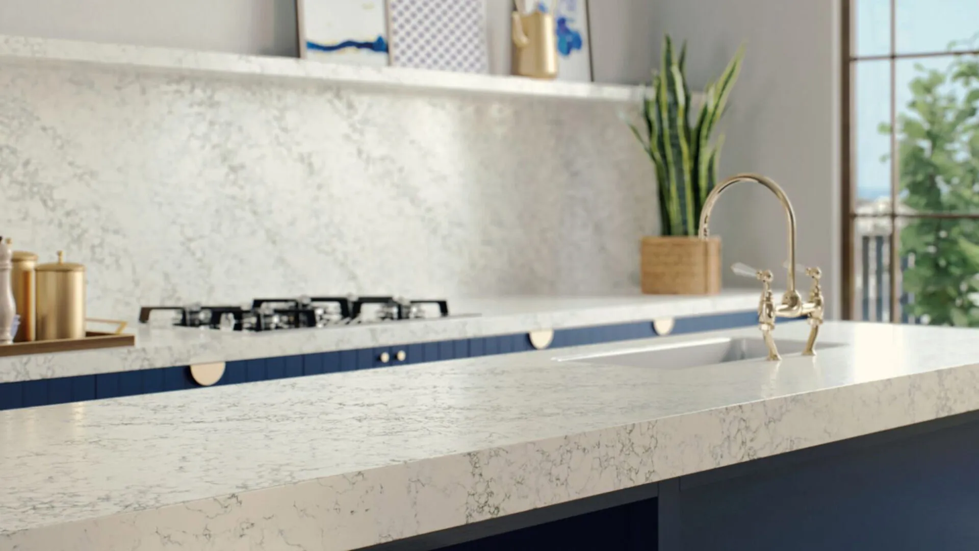 Additional image of Caesarstone Arabetto Quartz countertops