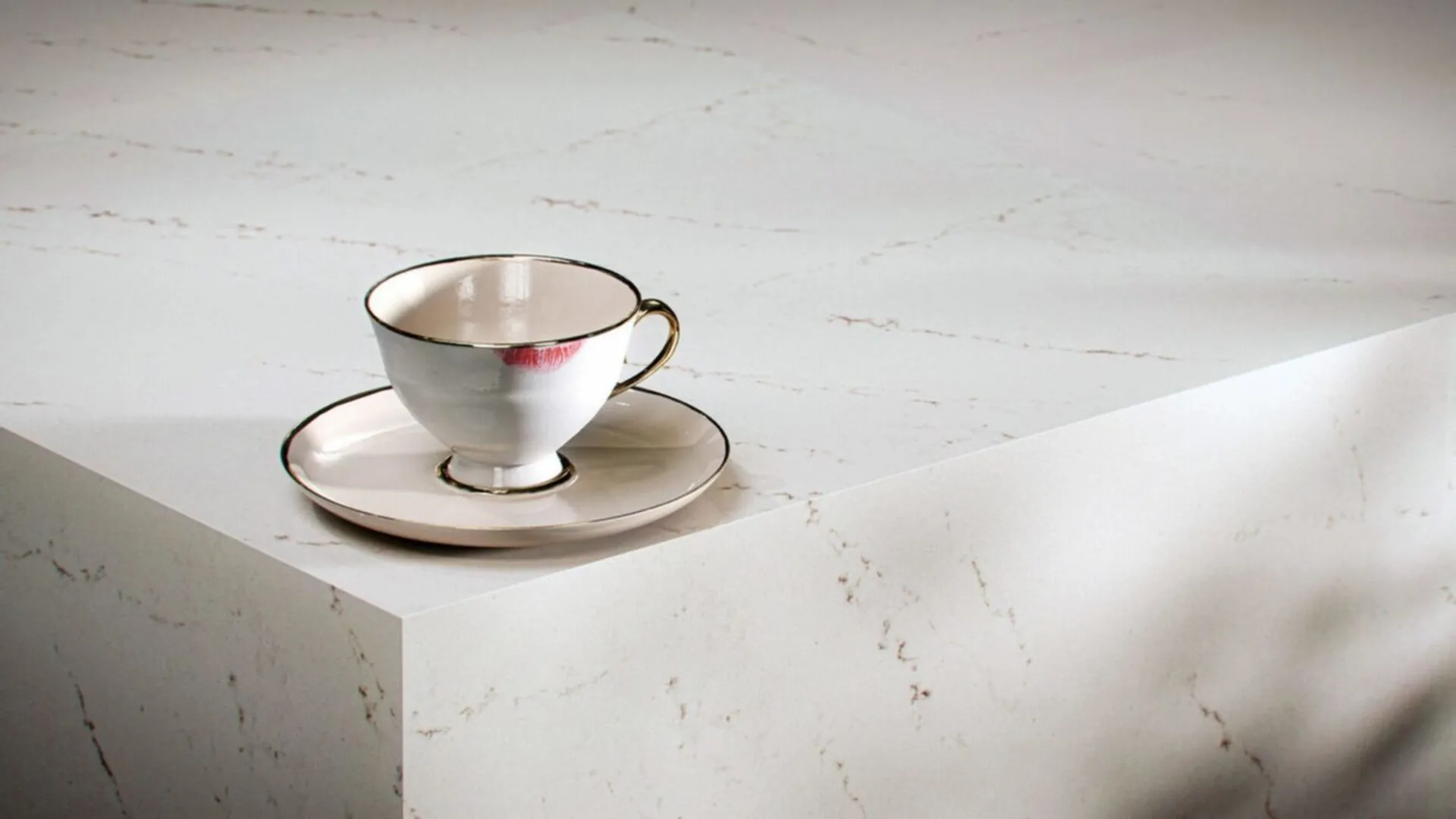 Additional image of Caesarstone Aterra Blanca Quartz countertops