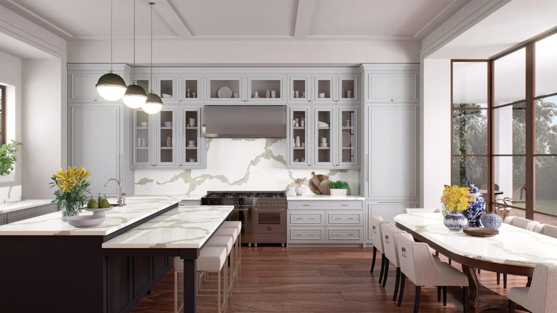Additional image of Caesarstone Calacatta Maximus Quartz countertops