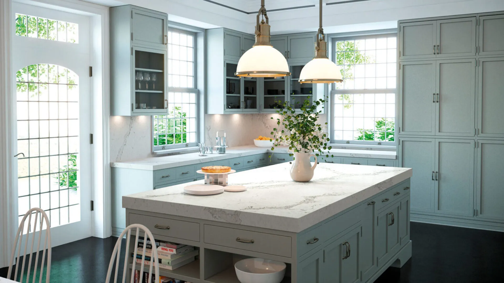 Additional image of Caesarstone Calacatta Nuvo Quartz countertops