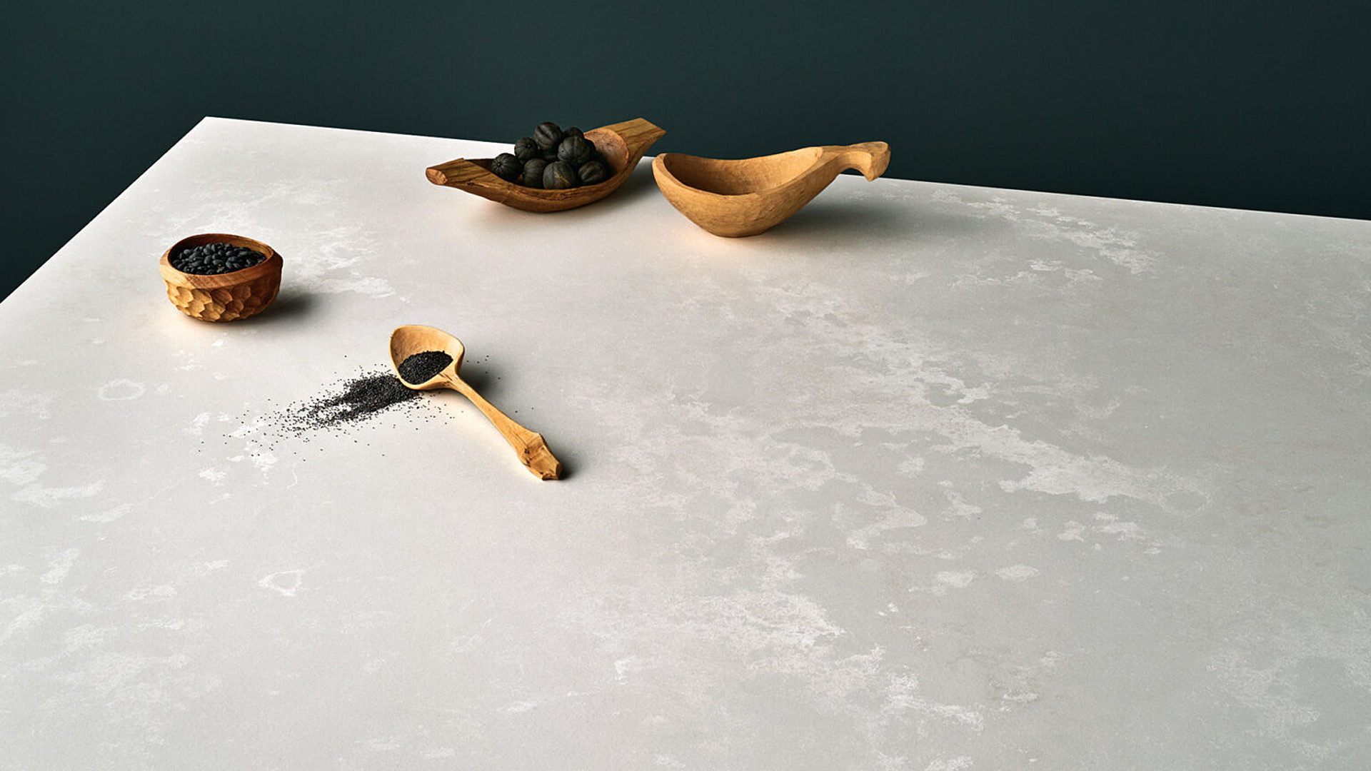 Additional image of Caesarstone Cloudburst Concrete Quartz countertops