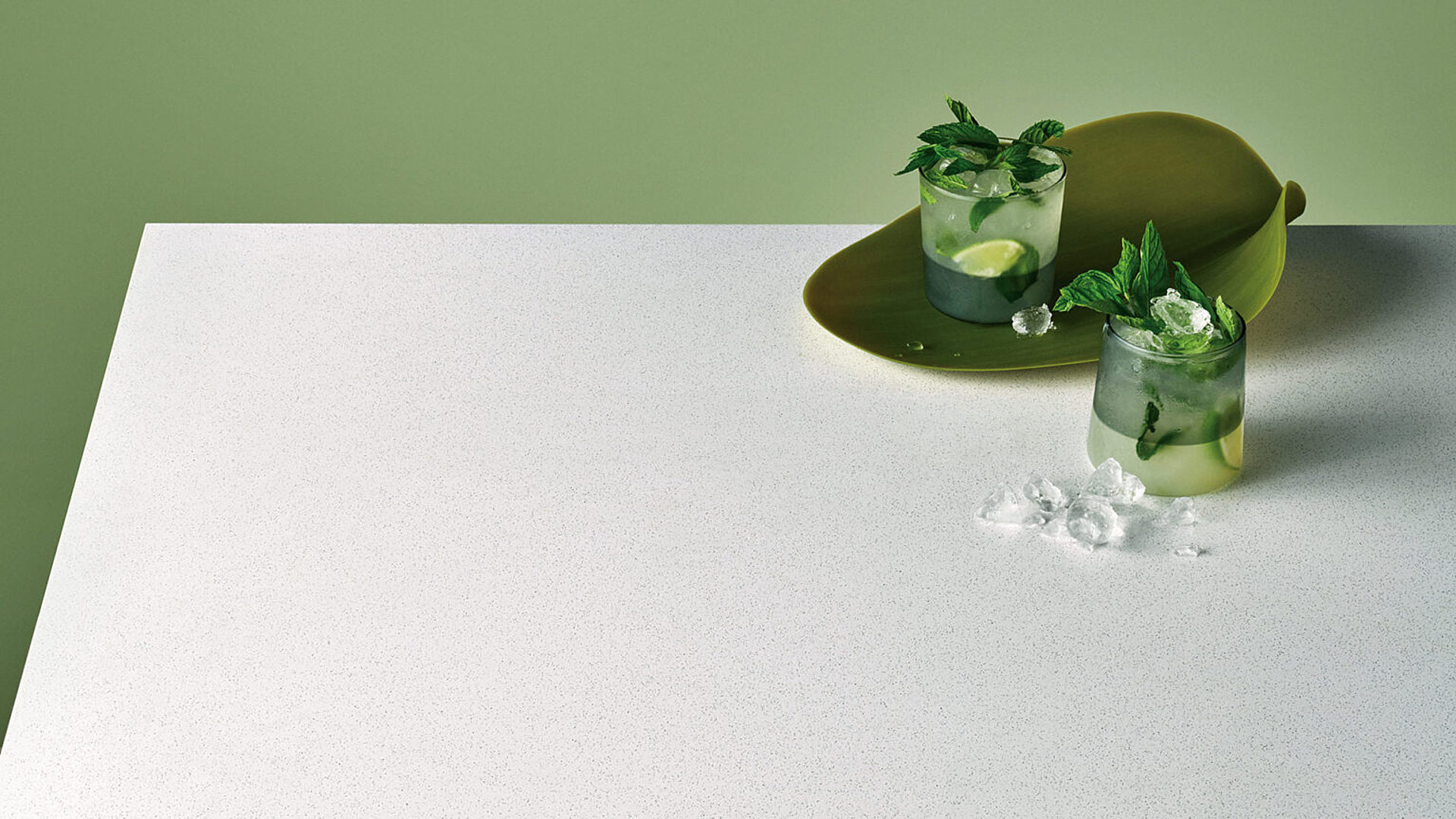 Additional image of Caesarstone Intense White Quartz countertops