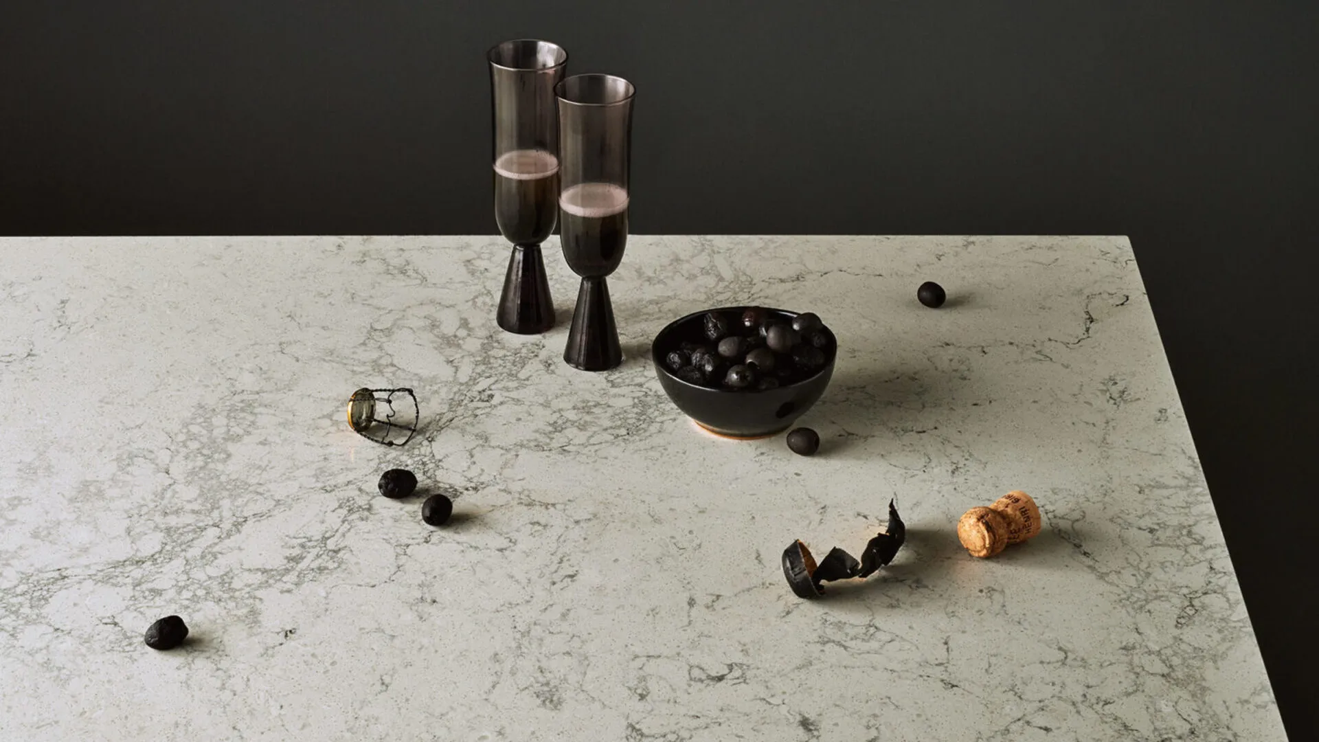 Additional image of Caesarstone Montblanc Quartz countertops