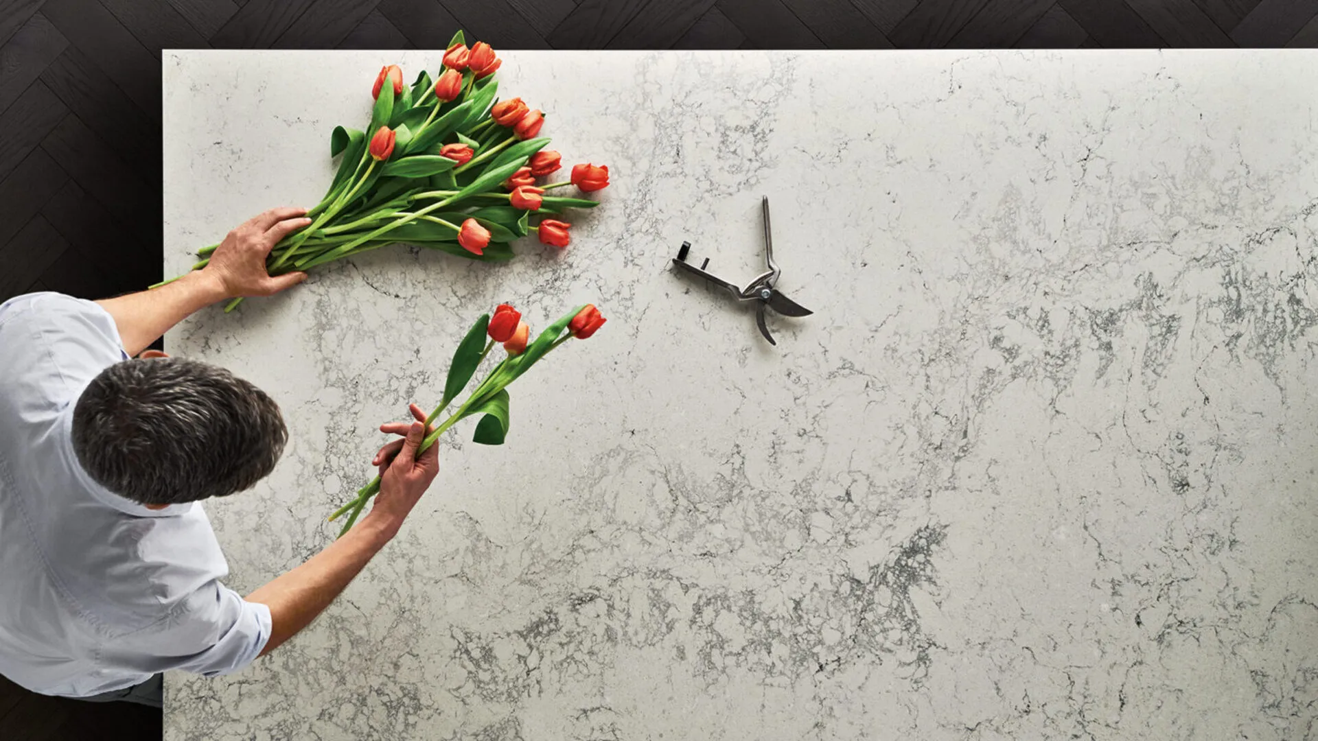 Additional image of Caesarstone Montblanc Quartz countertops