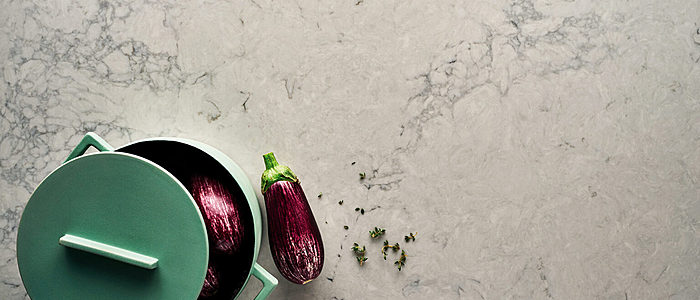 Additional image of Caesarstone Noble Grey Quartz countertops
