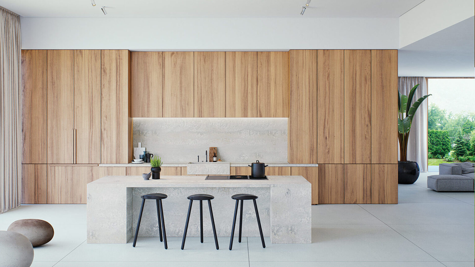 Additional image of Caesarstone Primordia Quartz countertops