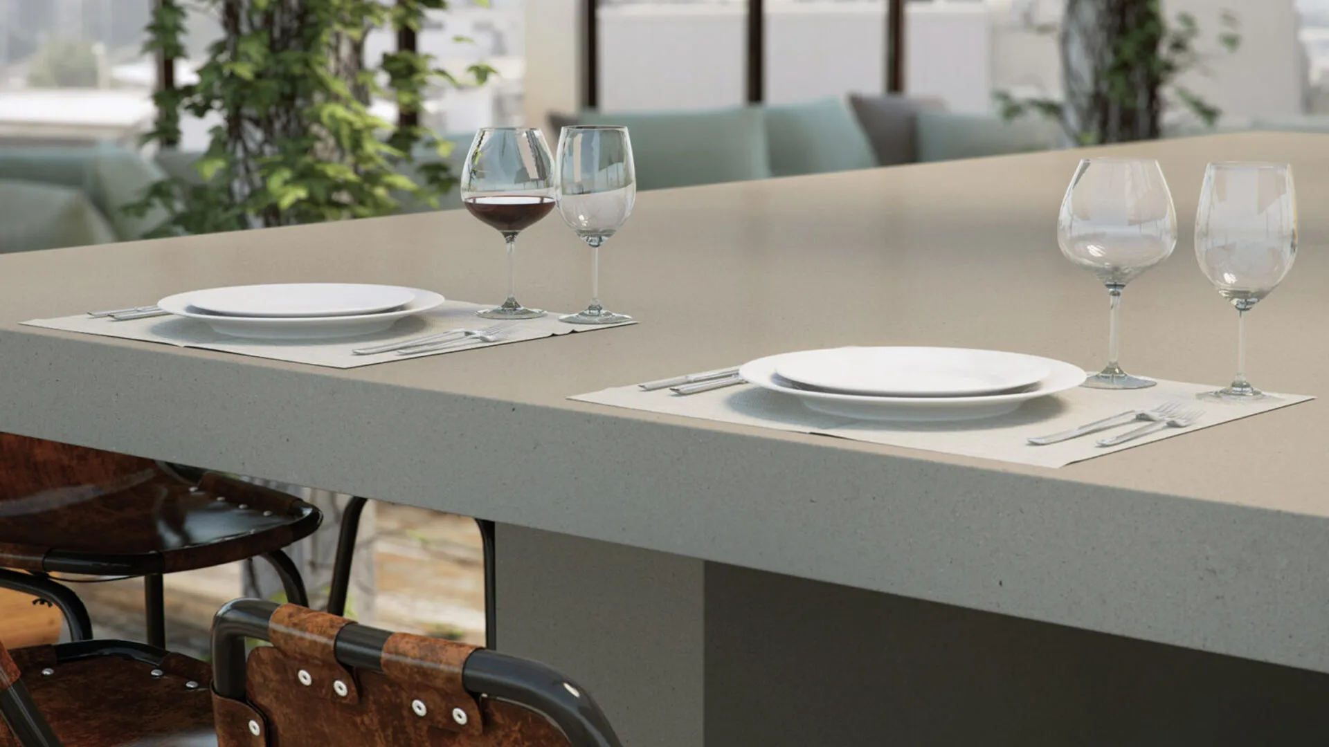 Additional image of Caesarstone Raw Concrete Quartz countertops